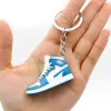 Yaratıcı 3D Mini Basketbol Ayakkabıları Stereoskopik Model Anahtar Knolu Spor Ayakkabı Hadi Tahminciler Anahtarlama Araba Sırt Çantası Kolye Hediyesi DSOU