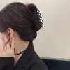 ダングルシャンデリアラグジュアリー女性メタルヘアクロー