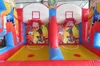 Название товара wholesale Гигантская надувная баскетбольная стрелялка Портативное надувное баскетбольное кольцо для вечеринки по случаю дня рождения Спортивное мероприятие Семейное развлечение включает баскетбол с воздуходувкой Код товара
