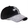 Casquettes de Baseball Casquette De Baseball Pour Hommes Femmes 2022 Nouvelle Mode Chapeau De Soleil Le Coton Réglable Strass Cap Chapeau Livraison Gratuite J230608