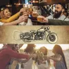 Kreative Bronze Motorrad Form Bier Flaschenöffner Personalisierte Geschenke für Männer Luxus Korkenzieher Bar Party Zubehör Werkzeuge