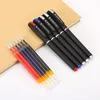 Ballpoint Pens 25pcsSet 100705 Large Capacity Signature Pen Black Business Office Carbon Student Water Core Calligraphy 230608