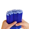 Balpennen 100 Pcslot 05mm Gel Pen Uitwisbare Refill Staaf Set Hoge Capaciteit Blauw Zwart Inkt Shool Wasbaar handvat Schrijven Briefpapier 230608