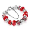 Pan's Bracelet Couple Crystal Bracelet Women's European and American Beaded Crown DIY Pan d Dora Bracelet for Women