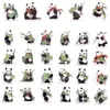 50pcs/lot panda kahraman gitar gitar çıkartmaları Araba dizüstü bilgisayar için gitar çıkartmaları