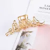 Other Woman Novelty Irregular Metal Silver Hair Cls Punk Style Hairpins Barrettes Women Accessories Clip Hairgrip Headwear R230608