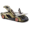 Modellino auto Bburago 1 24 Sian FKP 37 Red Sports Car Statico Pressofuso Veicoli da collezione Model Car Toys 230608