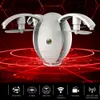 Intelligent Uav KaiDeng K130 RC Drone Pieghevole Trasformabile Egg 2.4G Selfie Droni Quadcopter 480P Wifi FPV Altitude Hold 3D Flips RTF 230607