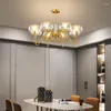 Hanglampen Koper Woonkamer Kroonluchters Nordic Creatief Dineren Modern Minimalistisch Slaapkamer Verlichting