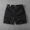 Herr shorts casual shorts män mode mager sommar trendiga fickor s-4xl kläder strand slacks ropa para hombre harajuku dagligen klassisk man j230608