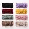 Accessoires de cheveux Turbans pour bébés Bow Knot Bandeaux Bébé Fille Hiver Bandeau Bandeau Enfants Toddler Head Band R230608