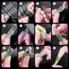 False Nails Extension Art Tips Fake Finger UV Gel Polish Mold Sculpted Full Cover Press On Manicures Supplies Tool DIY