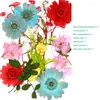 Decoratieve bloemen geperste bloem gemengd gedroogd doe-het-zelf kunst bloemendecors collectie cadeau ambacht NDS