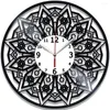 Wandklokken Mandala Record Clock 12 Inch - Cadeau voor meisje Idee Vrouw Handgemaakte Home Decor