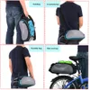 Sacoches Sacs Lixada 13L Multifonctionnel Vélo Siège Arrière Sac En Plein Air Vélo Vélo Rack Tronc Sacoche Siège Arrière Sac À Main 230607