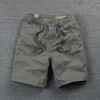Shorts pour hommes Shorts hommes 2022 Shorts en coton décontractés pantalons de travail longueur au genou taille élastique hommes Chino Shorts J230608