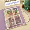 Bloc-notes MINKYS Butterfly Kawaii A5 Kpop Pocard Binder Po Cards Collect Book Storage Album Hardcover Notebook Corée Papeterie 230607