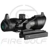 Blacktan färg Tactical Hunting Trijicon ACOG 4X32 Kikarsikte B Paragraph Tactical Riflescope
