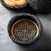 Ciotole 1 Set Ciotola Molecolare Cucina Creatività Imita La Coppa Fumo Rotonda Cemento Rame