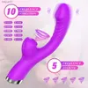 Coelho G-spot Vibrador AV Dildo Sucker Vibrators Feminino Masturbador Vácuo Estimulador de Clitóris Mulheres Brinquedos Sexuais para Adultos Produto L230518