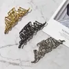 Dangle Chandelier Large Metal Hair Claw Clip Irregular Hairpins Punk Style Hair Claws Barrettes Women Vintage Jaw Clips Hair Accessories Z0608