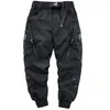 Pantaloni da uomo Black Cargo Men Joggers Original Fashion Streetwear Hip Hop For Man Harajuku Techwear Pantaloni Long Zipper Tactical