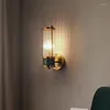 Wall Lamps JMZM Nordic Crystal Lamp Golden Sconce Light Copper Indoor Lighting For Living Room Dining Background Bedroom Stair