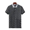 Włochy projektant Polo koszule Mężczyźni luksusowe polo casual t shirt snake pszczoła haft haft mody mis mens polos239t