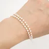 Cadenas, joyería de acero inoxidable, collar para Mujer, abalorio cruzado ovalado, cadena de Cable de perlas hechas a mano, pulsera de verano, Gargantilla, Collares 2023 para Mujer