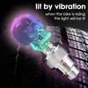 Ny 2st Colorful Skull Lights Car Wheel Motorcykelcykeldäck Dekorativ lampdäck Däck Air Ventil Stam LED Light Cap Dammtät täckning