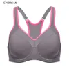 Йога -наряд Syrokan Sports Bra Женщины Полиамид Полная поддержка высокая поддержка Racerback слегка выровненная Openwire 2023 Undrwear Bras Shockproate 230607