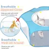 Cages Maille respirante pour Hamster Cage étanche jeu clôture écureuil Portable pliable intérieur Chinchillas chat tente petit parc pour animaux de compagnie