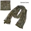 Mode Masques Visage Cache-Cou Coton Militaire Camouflage Tactique Maille Écharpe Sniper Voile Camping Chasse Multi-usages Randonnée Écharpe Ghillie Costume Vêtements 230607