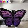 wholesale Costume gonflable d'aile de papillon de la décoration 2m avec des lumières de LED pour la représentation d'étape d'événements de partie d'adultes