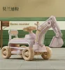 YY Children's Electric Excavator Toy Car Hook Machine Stor grävteknikbil