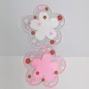 Table Mats 1Pcs Mat /Wok Stand Cherry Blossom Pattern Heat Insulation Kitchen Accessories Multipurpose Cup Pads For Tea Milk