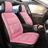 Nuevo conjunto de funda de asiento de coche de felpa, cojín Universal, alfombrilla protectora de asiento de coche, fundas de automóvil para la mayoría de los accesorios de Interior de coche