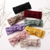 Accessoires de cheveux Turbans pour bébés Bow Knot Bandeaux Bébé Fille Hiver Bandeau Bandeau Enfants Toddler Head Band R230608