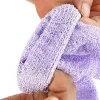 Luva Peeling Scrubber Five Fingers Exfoliating Tan Removal Bath Mitts Soft Fiber Massage Massage Bath Glove Cleaner by sea JN08