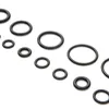 Car Upgrade Upgrade 225pcs Black Rubber O Ring Assortment Washer Gasket Sealing O-Ring Kit 18 Sizes with Plastic Box Dustproof Seal Accessories