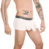 Unterhosen Marke Männer Boxershorts Sexy Homosexuell Unterwäsche Penis Mantel Höschen Lange Elefanten Beutel Boxer Shorts Erotische Dessous Trunks