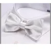 Bow Ties 2023 Fashion Men's Solid Colour Tie Black Butterfly