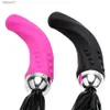 Dildo Vibrator Whip Sex Juegos para adultos Spanking Vibradores Juguetes sexuales para adultos para mujer Masajeador vaginal Tail Sex Products Sex Bondage L230518