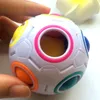 Dekompression Toy Creative Magic Cube Stress Ball Antistress Rainbow Press Football Puzzle Montessori Kids Toys for Children Reliever 230607