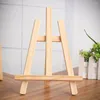 Hooks Wood Mini Easel Frame Tripod Display Meeting Wedding Table Name Card Stand Holder Children Painting Shelf