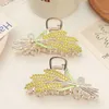 Dangle żyrandol Nowy stop aluminiowy Korea Południowa Duże ucho pszenicy Pazur Shark Clip Girl Hair Akcesoria Metalowe krab Akcesoria do włosów Z0608