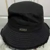 Dames Casual Beach Summer Embet Hat Shade Outdoor Travel Hat Casquette Bob Wide Brim Hats Designer Bucket