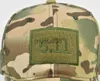 Ball Caps Adjustable embroidered cap 511 embroidered baseball cap curved brim soldier cap versatile sunshade cap camouflage Military cap J230608