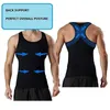 Waist Tummy Shaper YBFDO Men's Slimming Shaper Posture Vest Male Belly Abdomen For Corrector Compression Body Building Fat Burn Chest Tummy Corset 230607