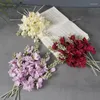 Dekorativa blommor Kort gren Delphinium Artificial Flower Wedding Road Led Row Arrangement Accessories Home Decoration Po Props